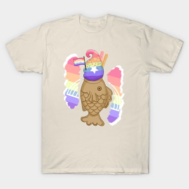 Pride taiyaki designs, 2nd series (Xenogender) T-Shirt by VixenwithStripes